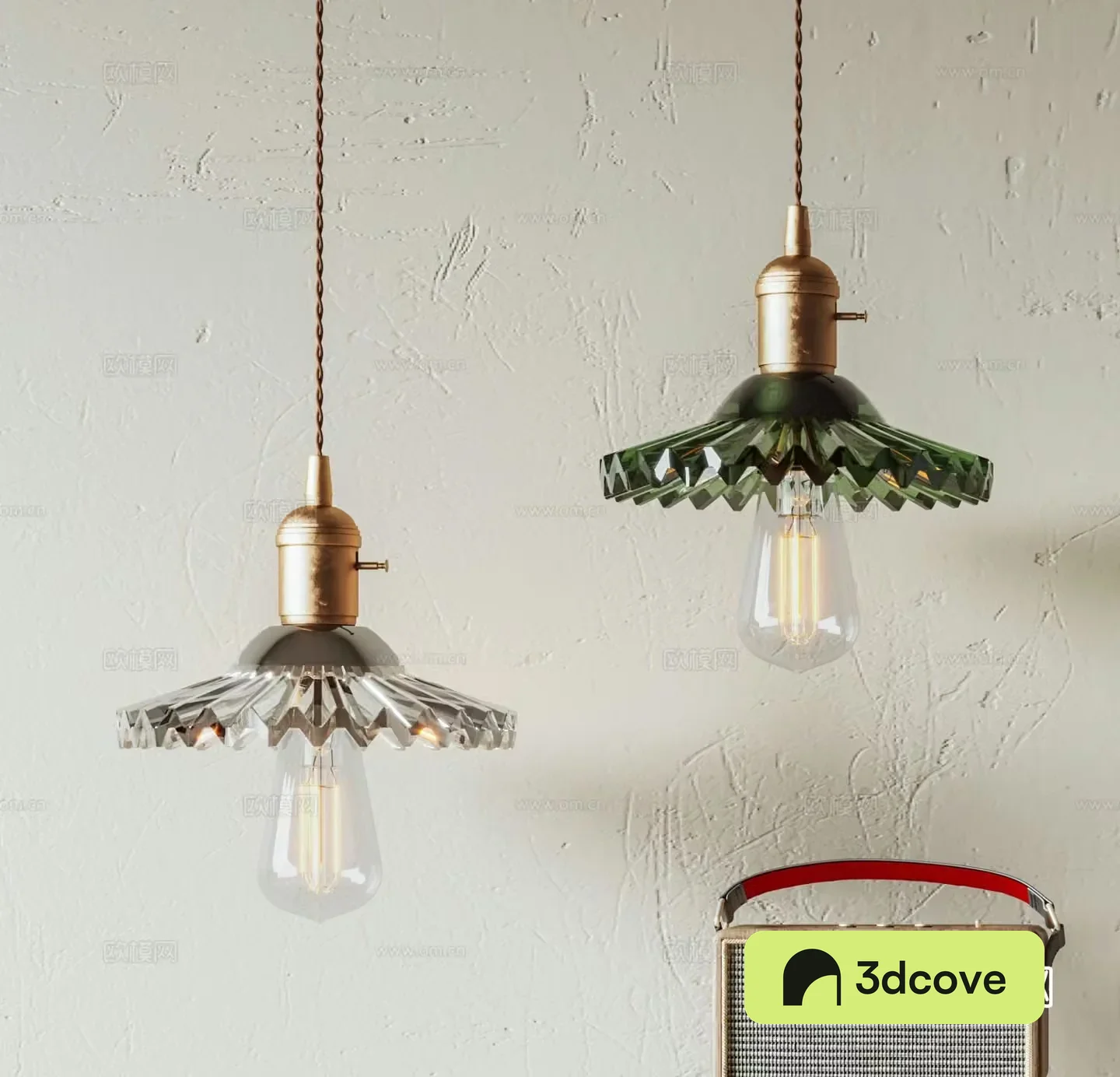 French chandelier bedside chandelier