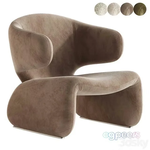 3ds Max Free – Olivier Mourgue Djinn chair