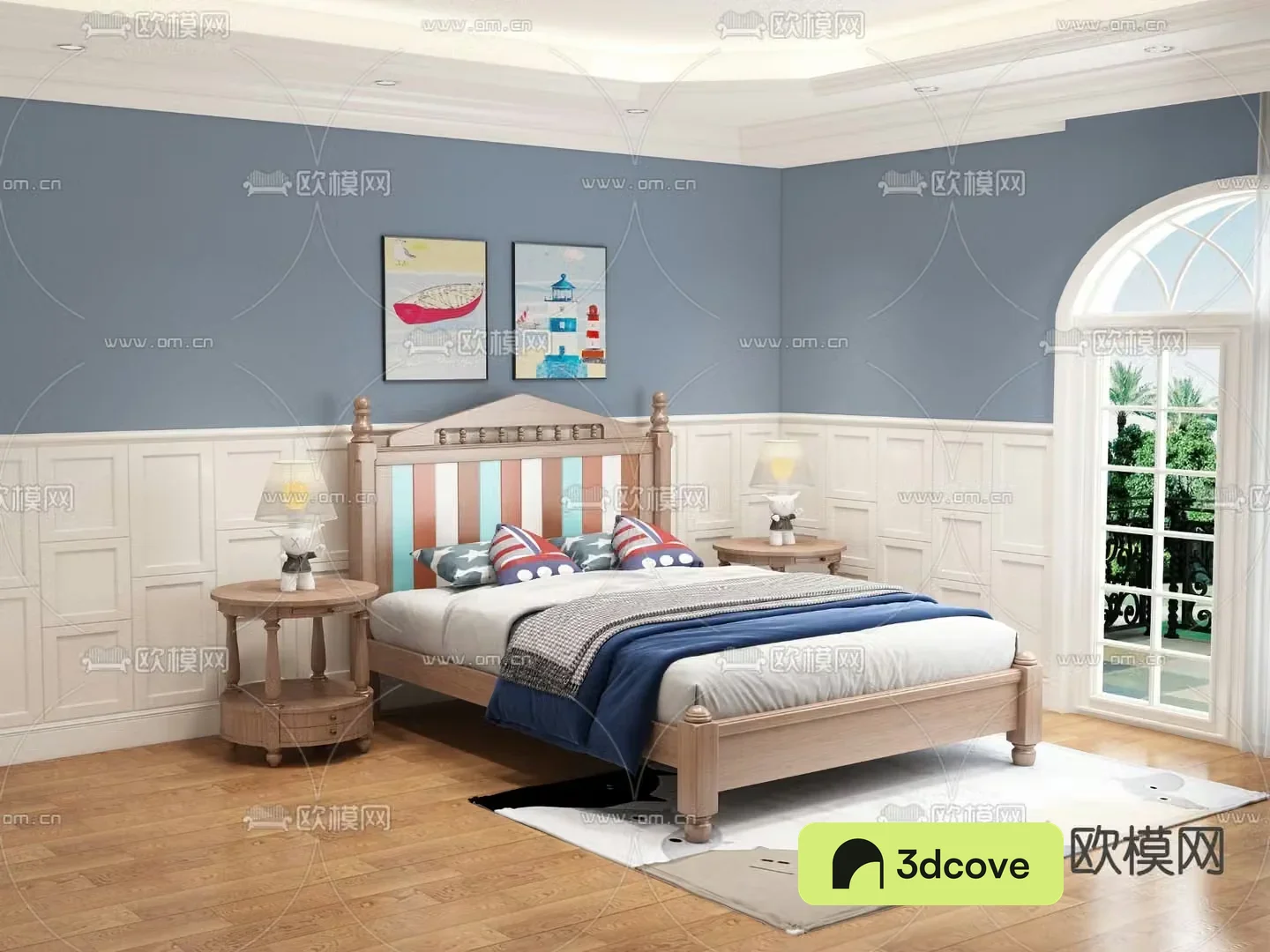 American children’s bed