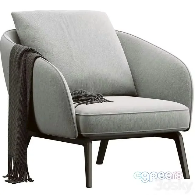 3ds Max Free – Domo uovo armchair