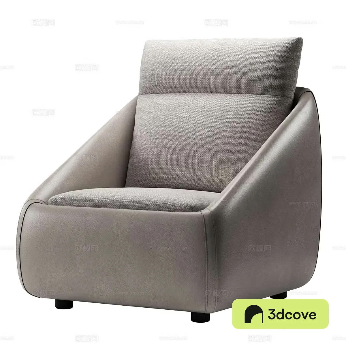 Modern Italian BEND armchair