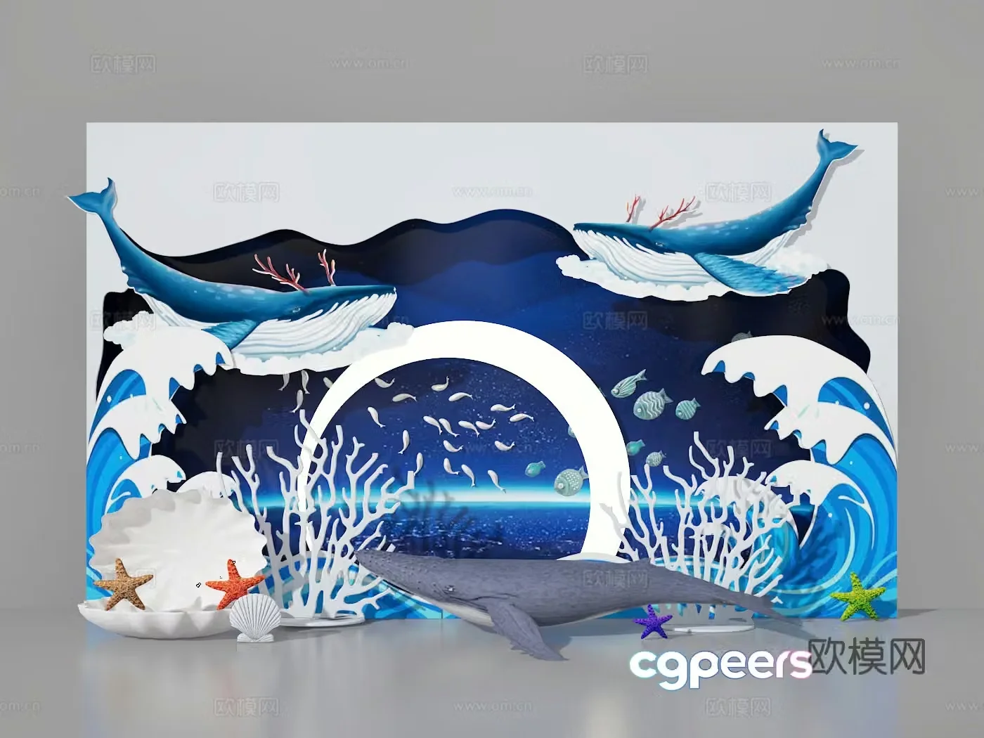 Ocean Beauty 3D Model