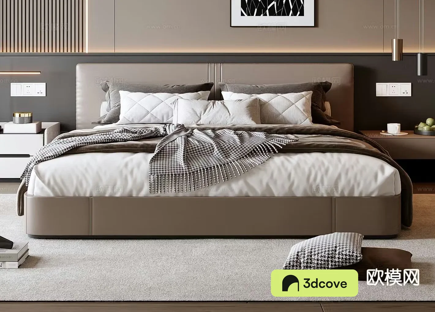 Italian double bed