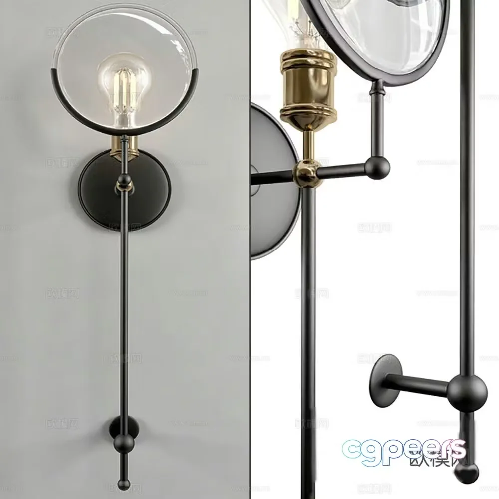 Lamps wall lamps decorative lamps 3d model