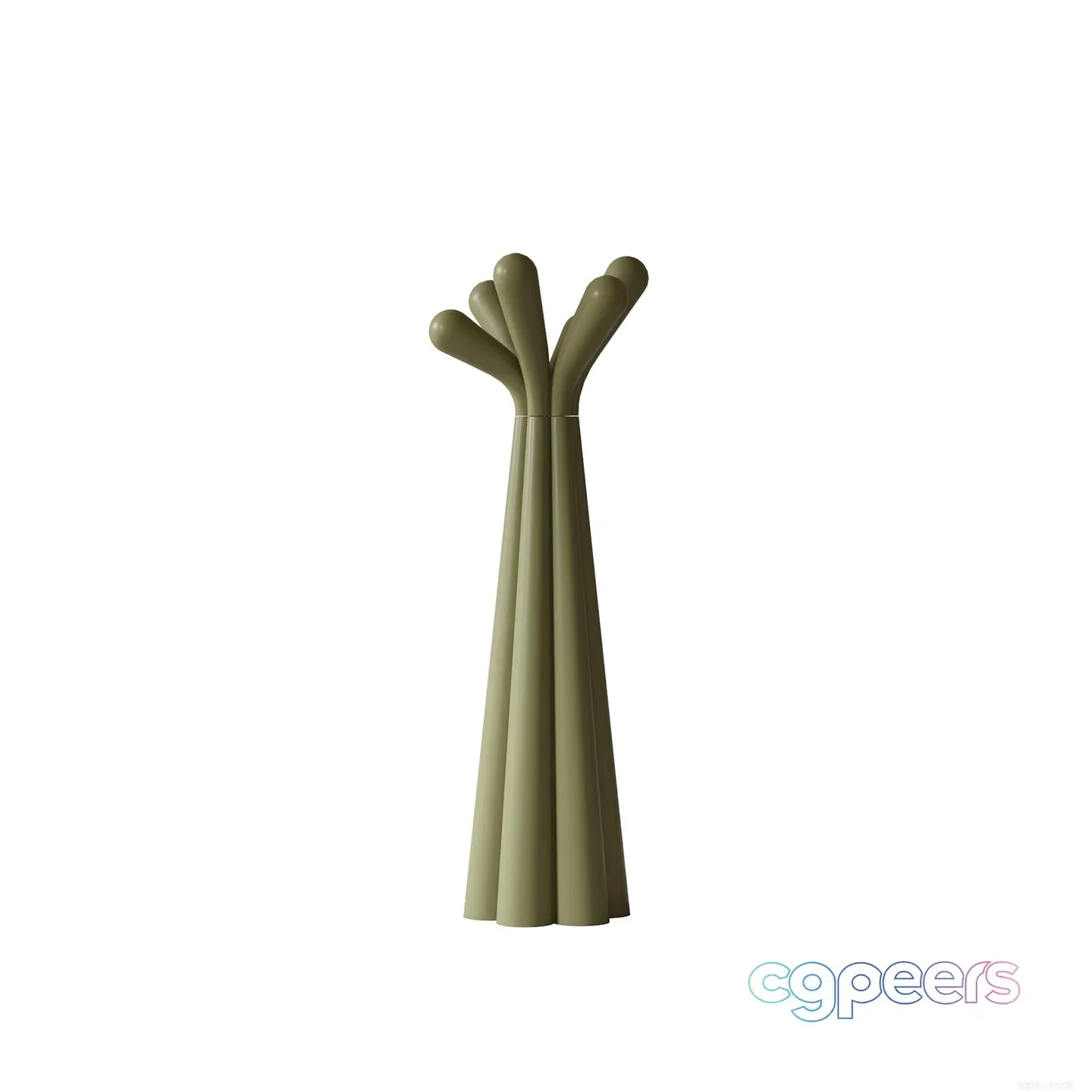 A Unique Coat Rack 3D Model – 23390 – VRAY Render