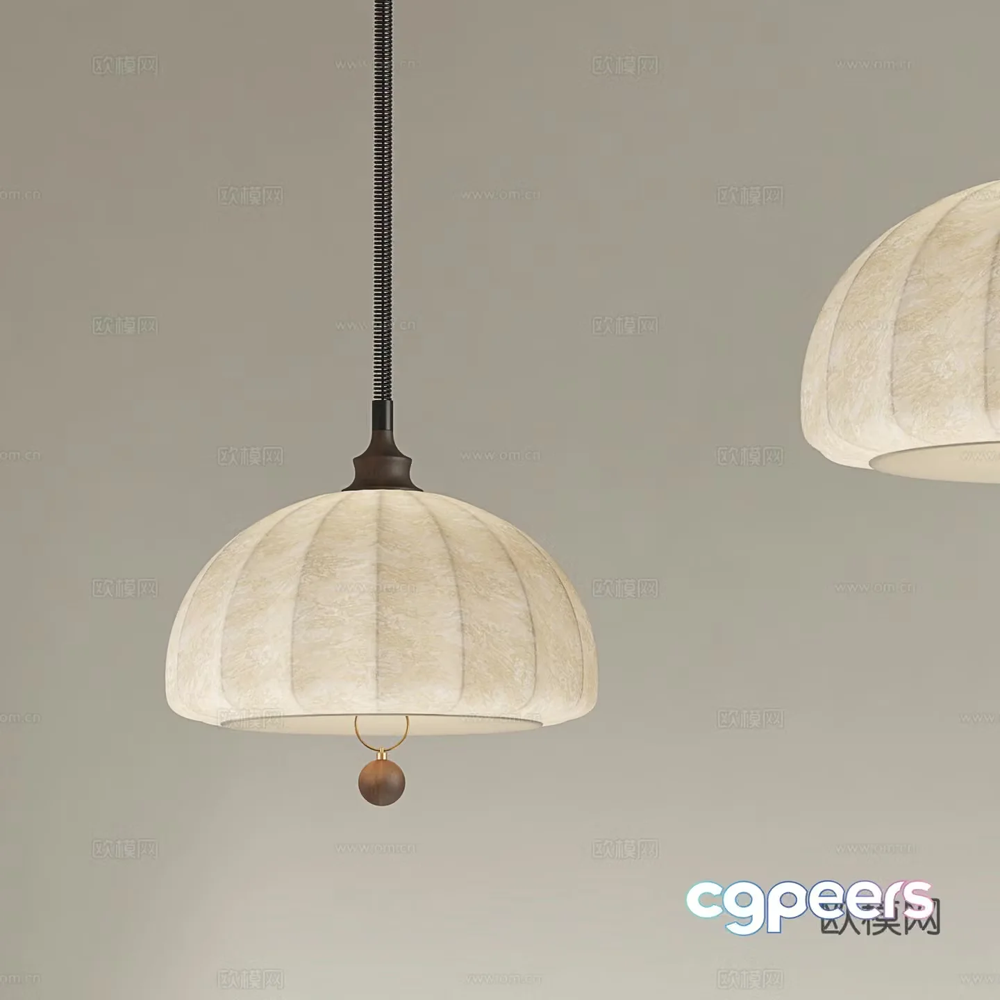 French chandelier restaurant chandelier 3D model