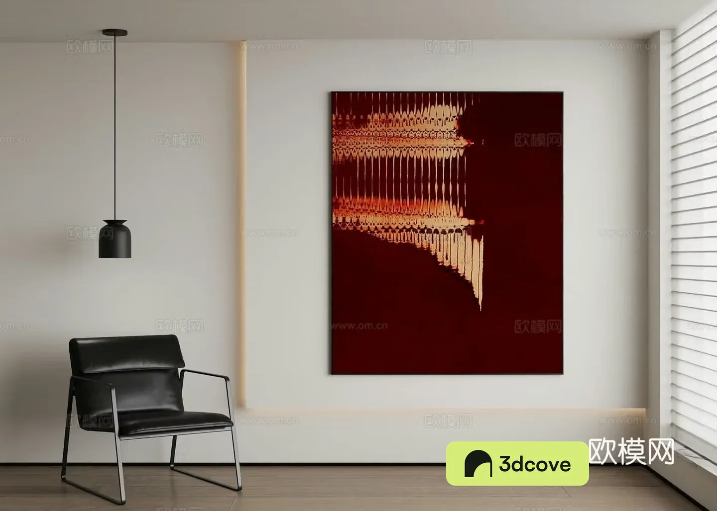Modern abstract painting decorative painting