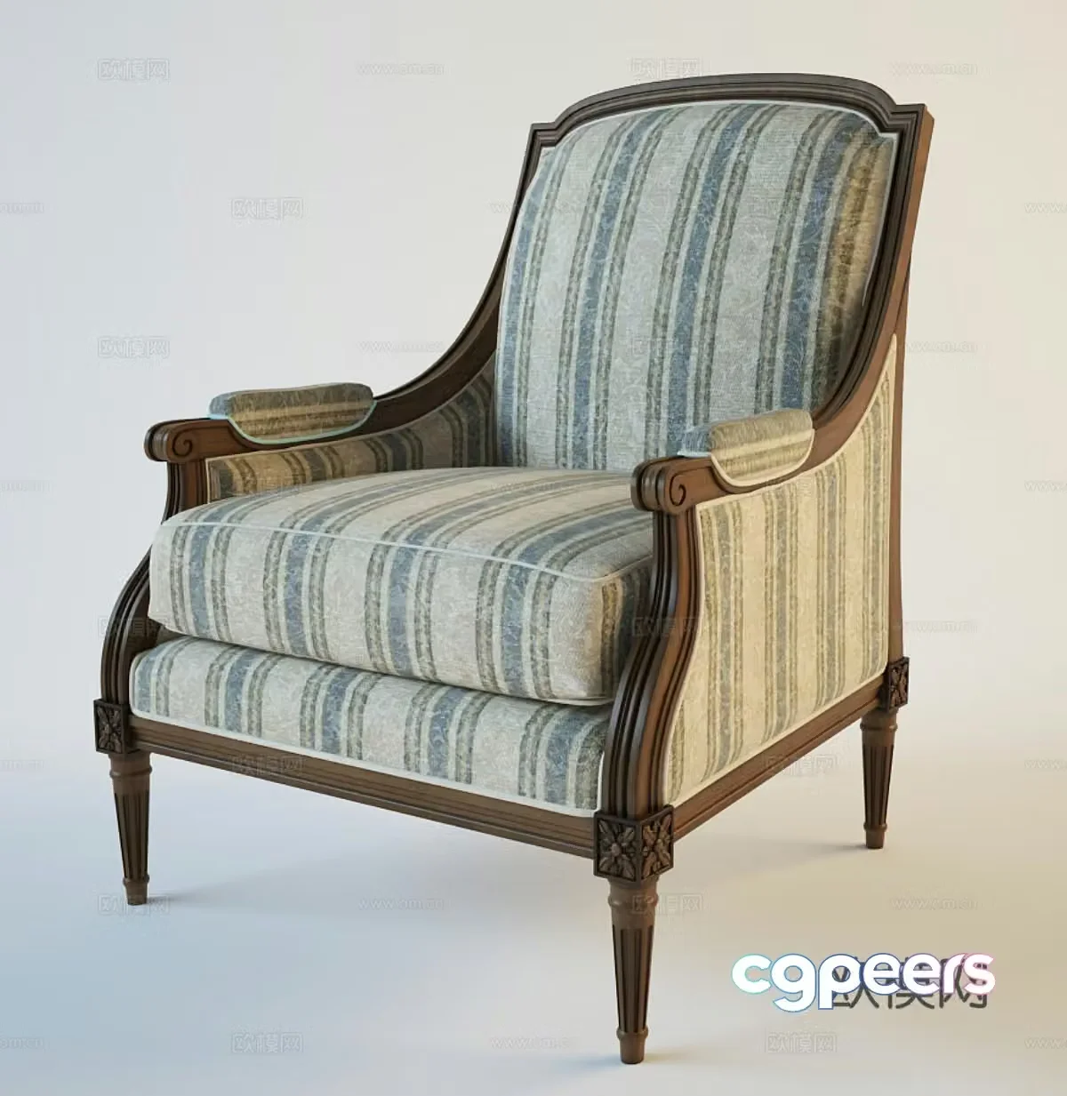 Armchair 3d model