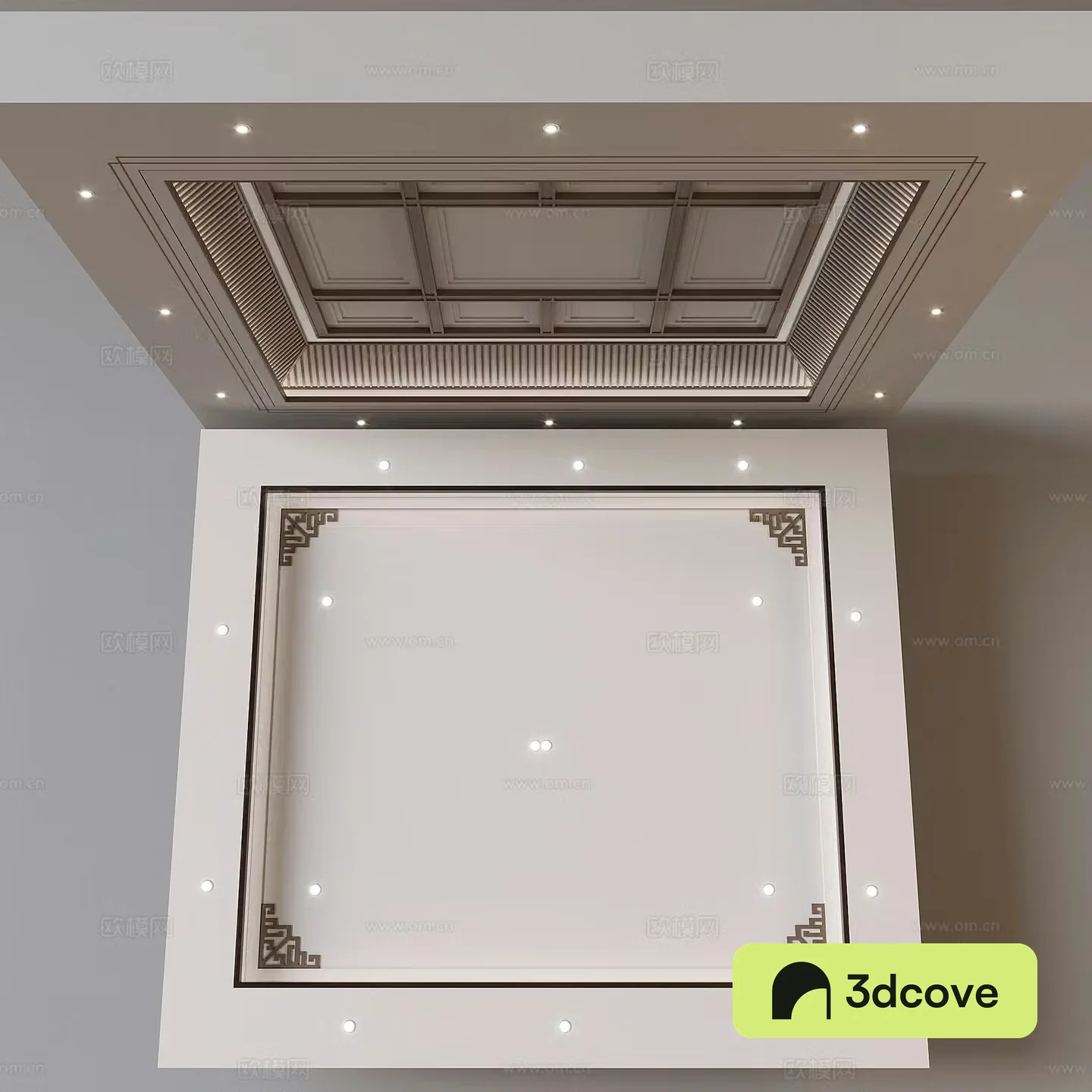 New Chinese style ceiling