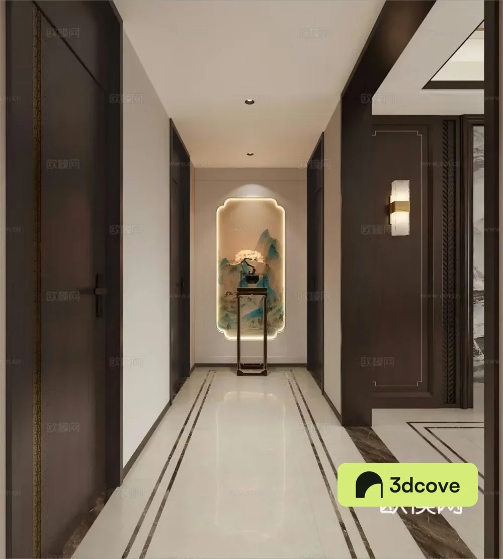 New Chinese style entrance