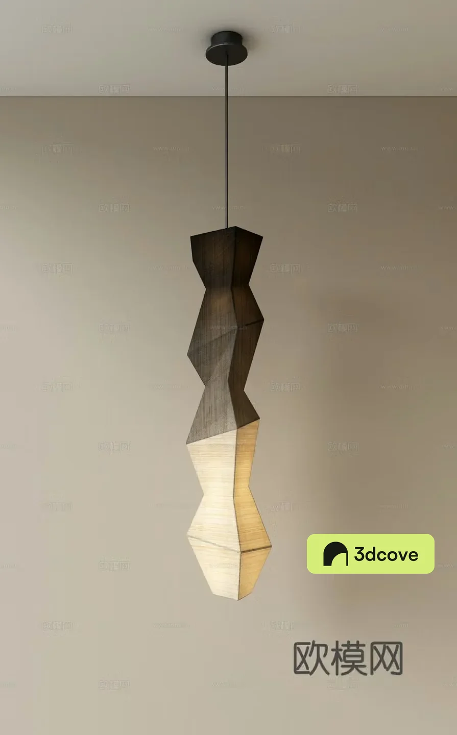 Modern wooden chandelier decorative chandelier artistic chandelier