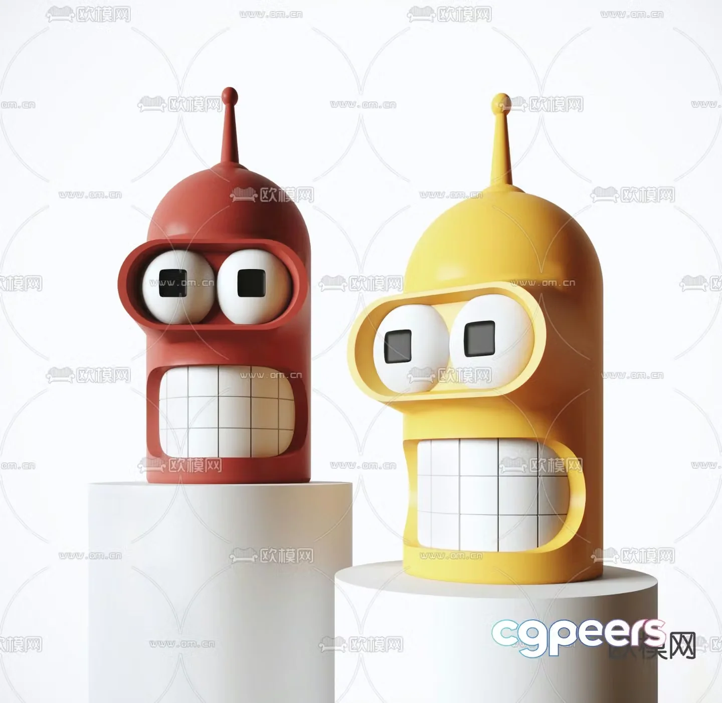 Cartoon toys children’s furnishings 3d model
