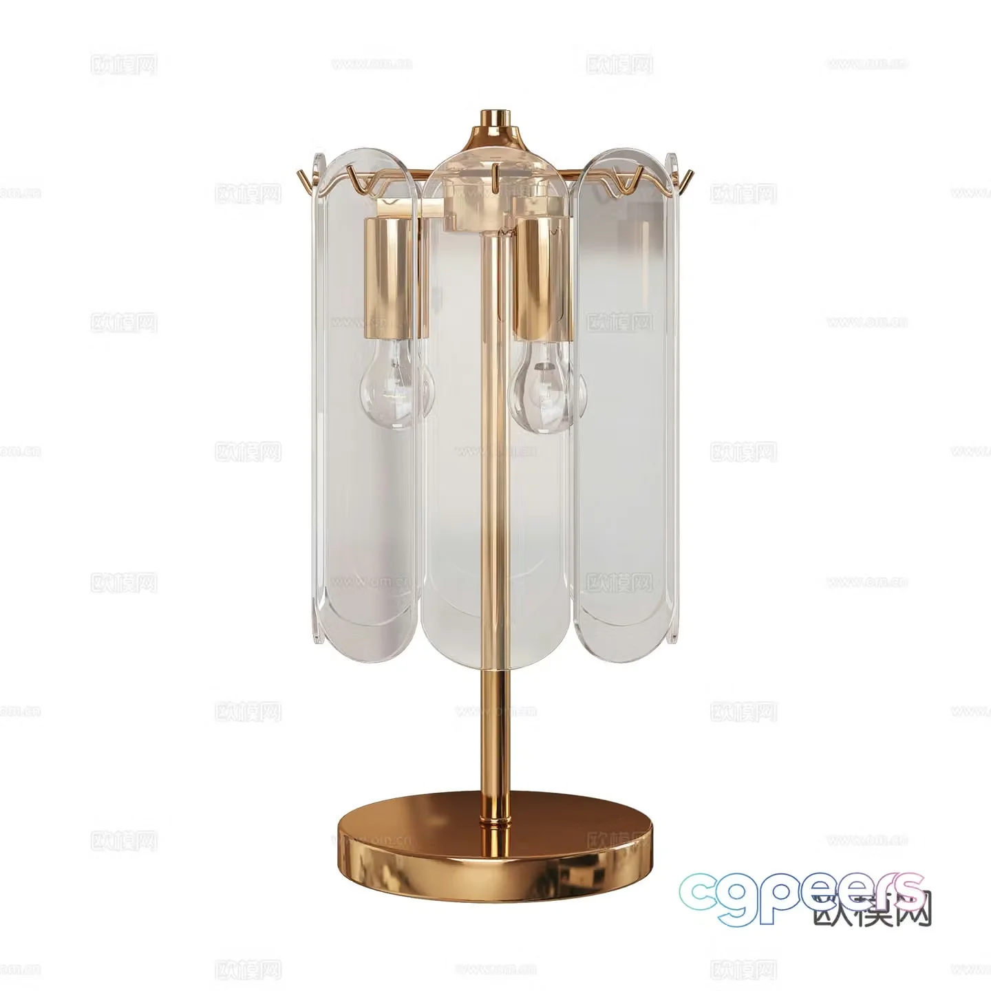 Table lamp 3d model