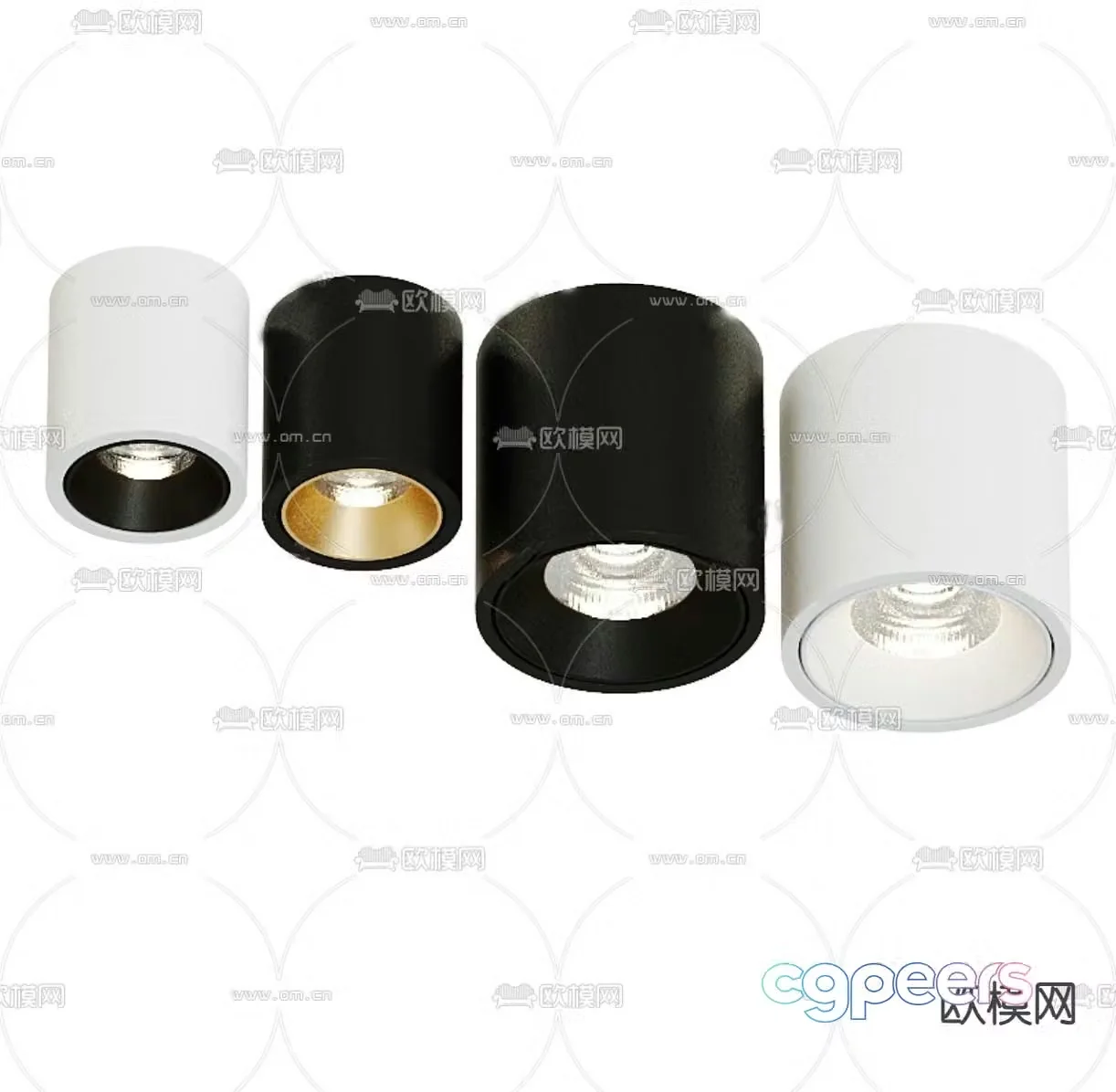 downlight spotlight 3d model