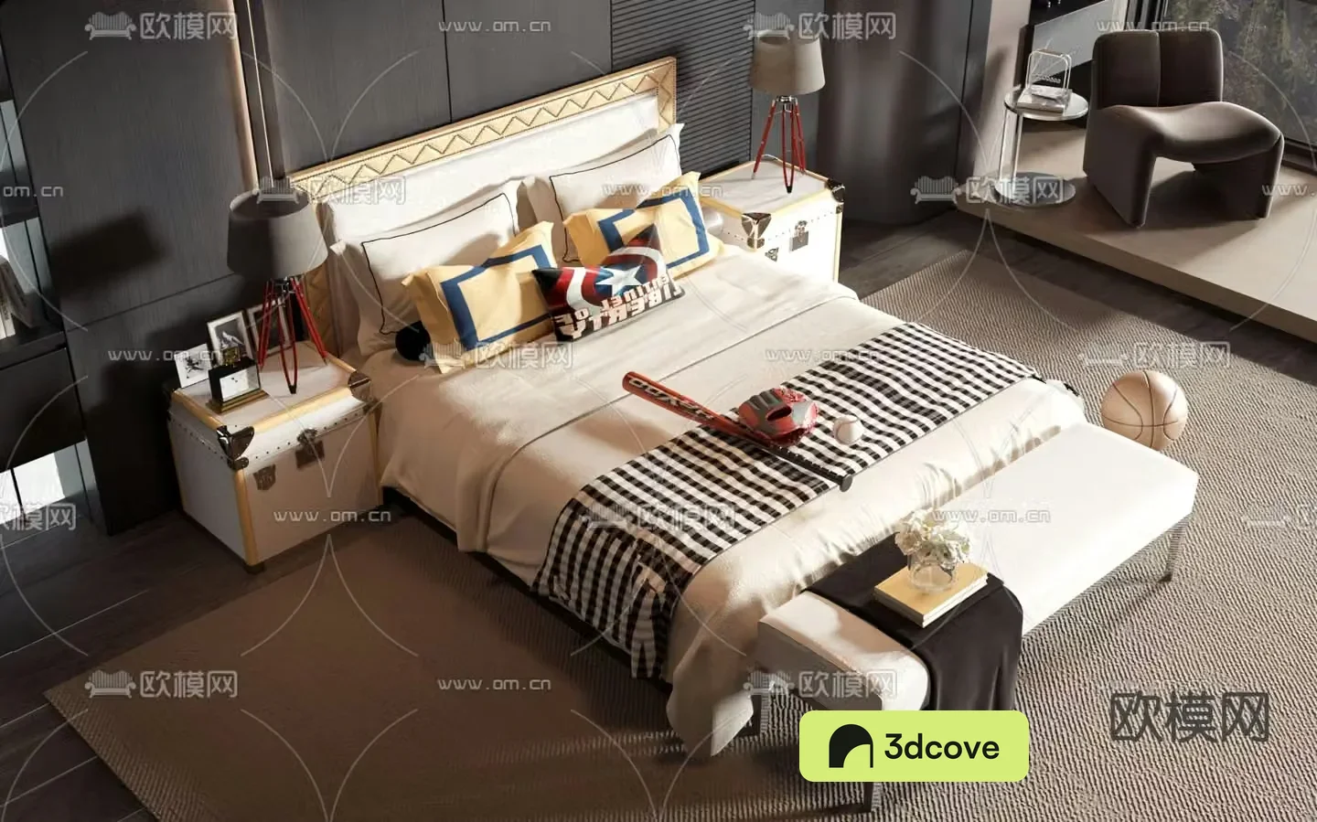 American children’s bed