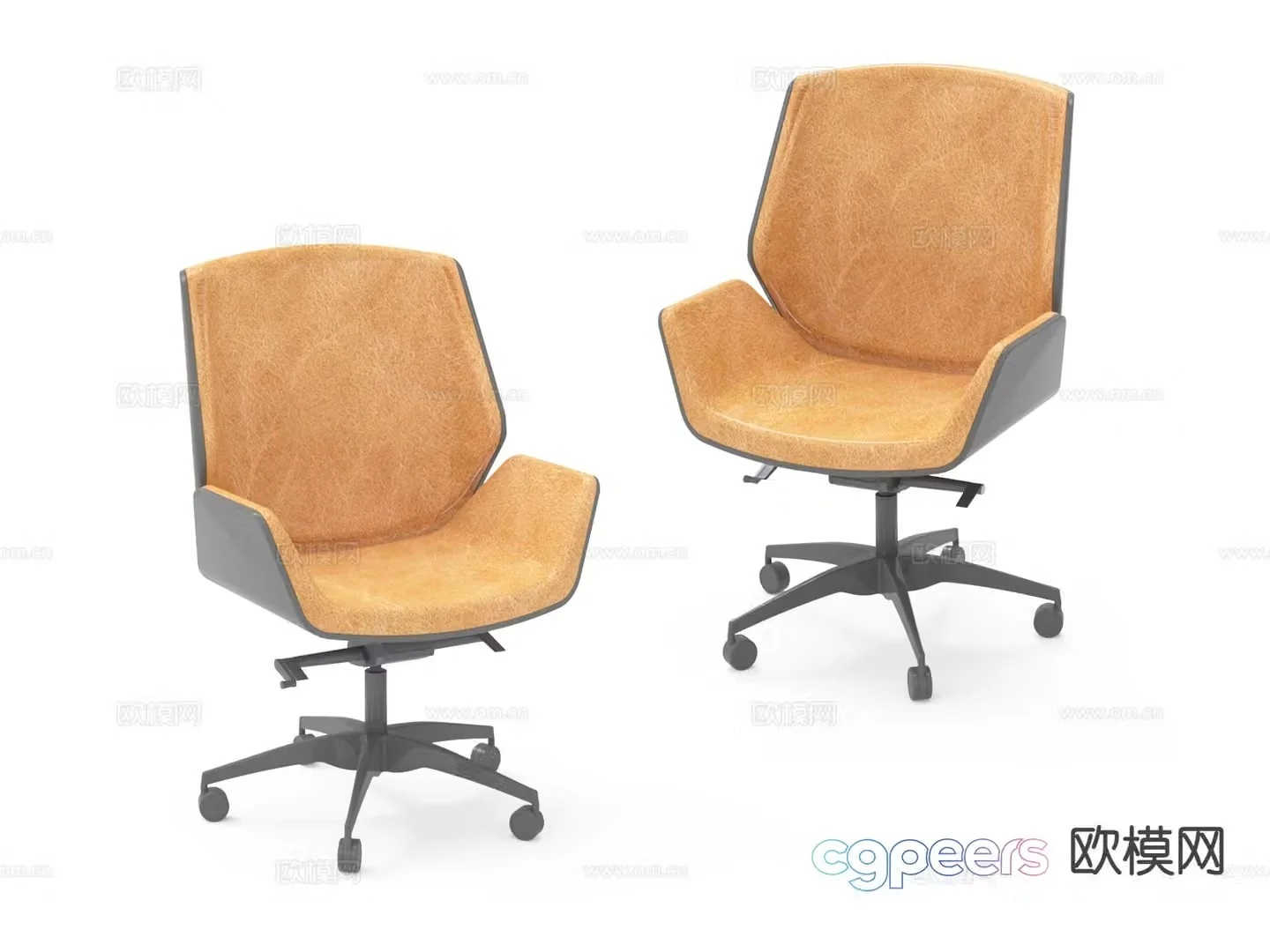 Office chair executive chair boss chair 3d model