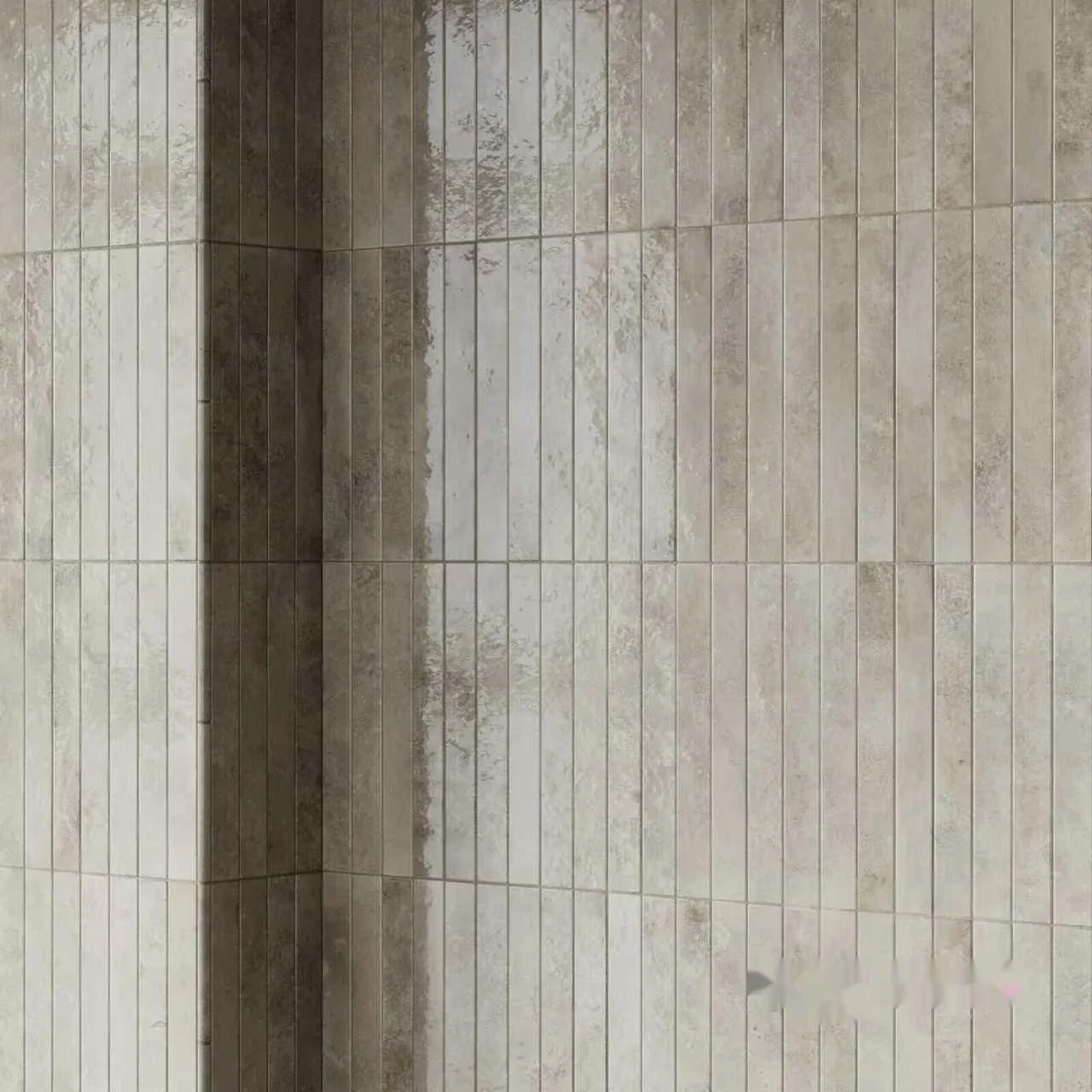 Vertical Beige Tile Wall 3D Model – 1142 – CORONA Render
