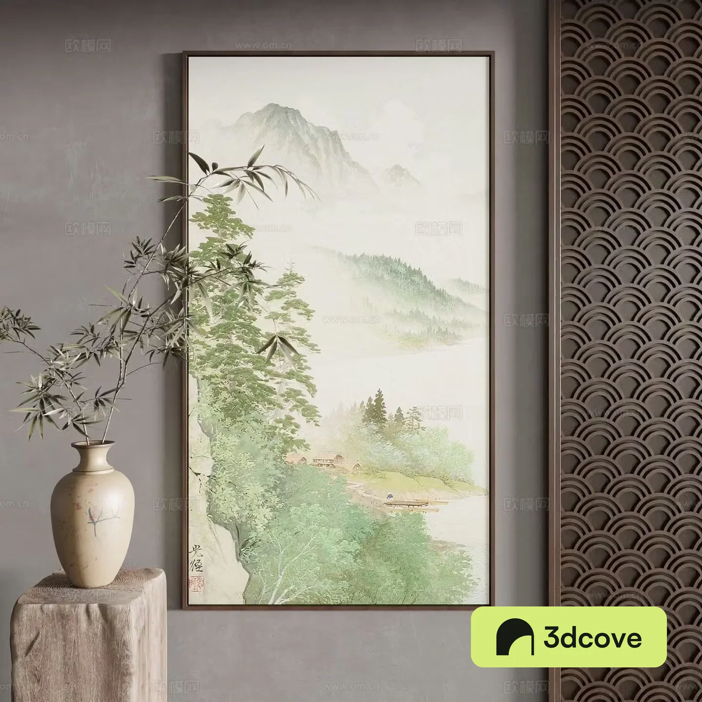New Chinese style decorative painting
