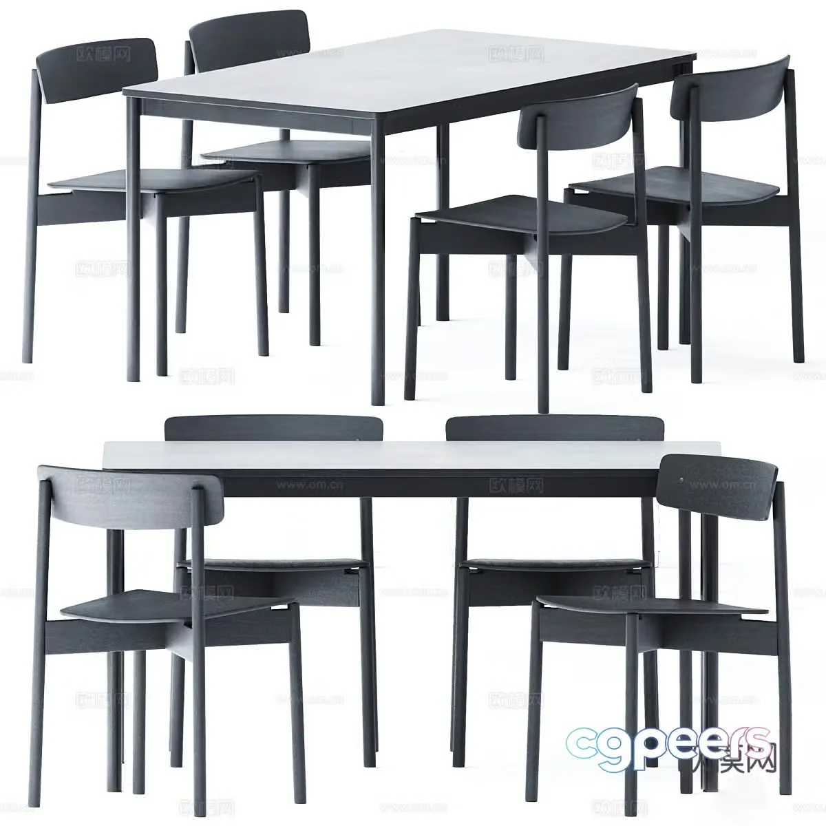 Dining chair 3d model