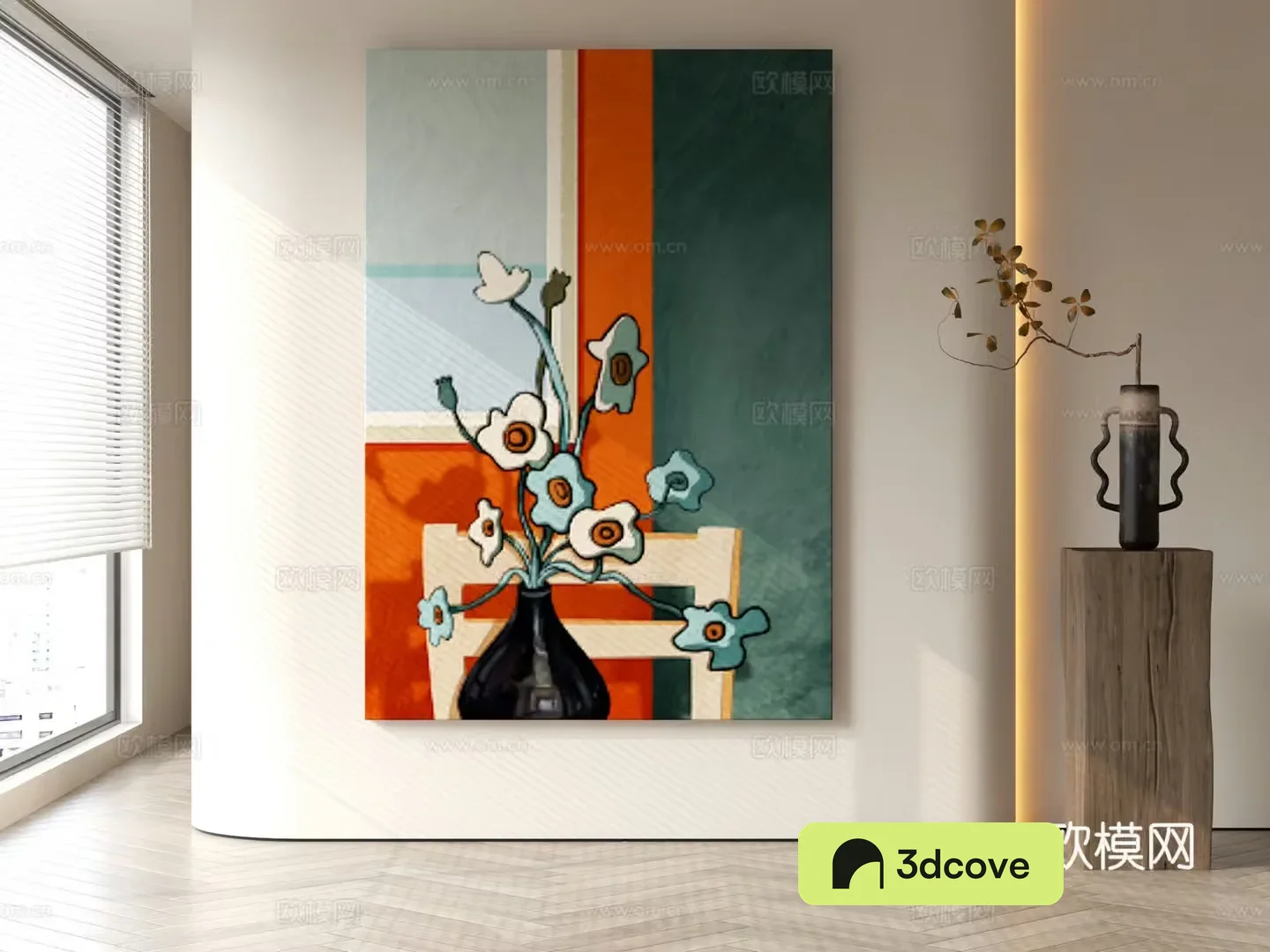 Modern style decorative painting
