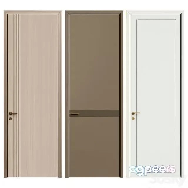 3ds Max Free – interior door 138 – OppeinHome