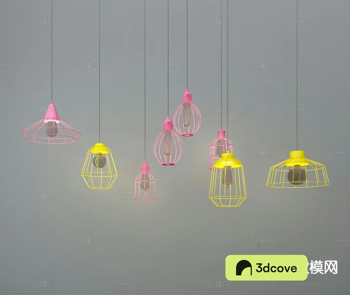 Bedside small chandelier