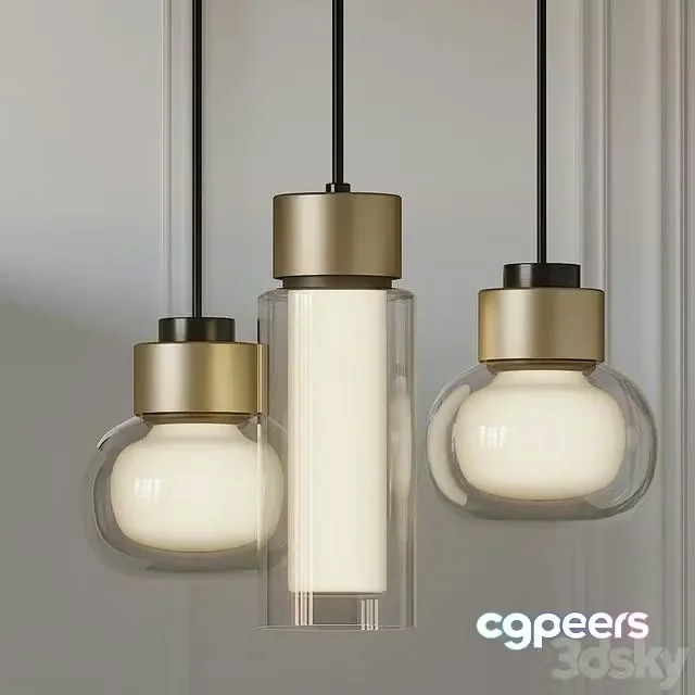 3ds Max Free – Rexa Design NABILA and OSMAN Pendant lamp