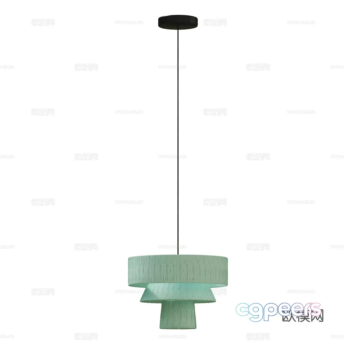 Modern Light Fixture 3D Model – 7119 – VRAY Render