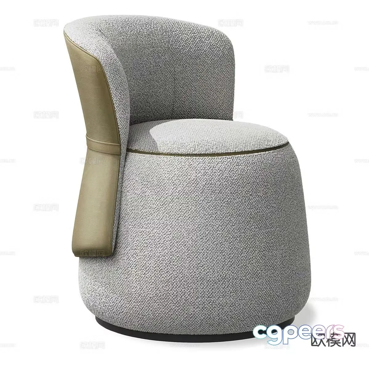 Single sofa leisure sofa 3d model