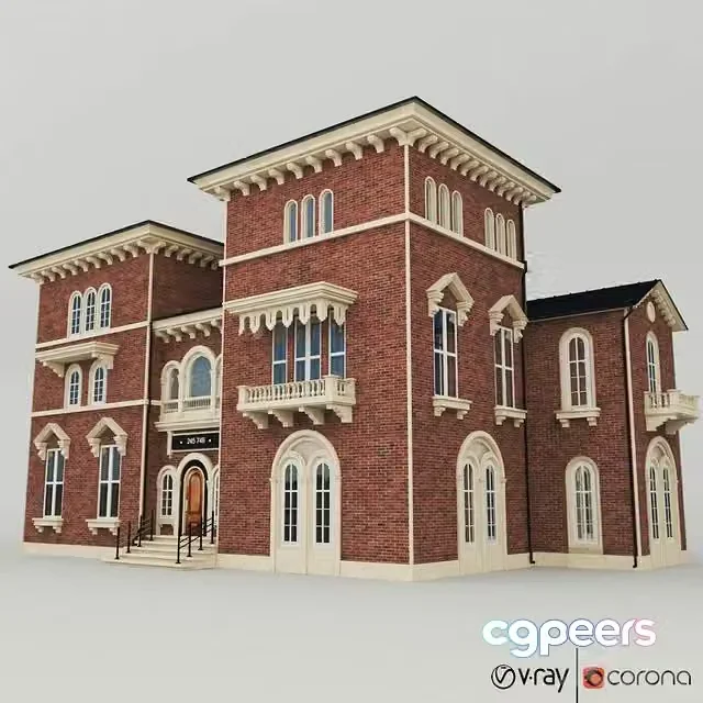 3ds Max Free – Classic House
