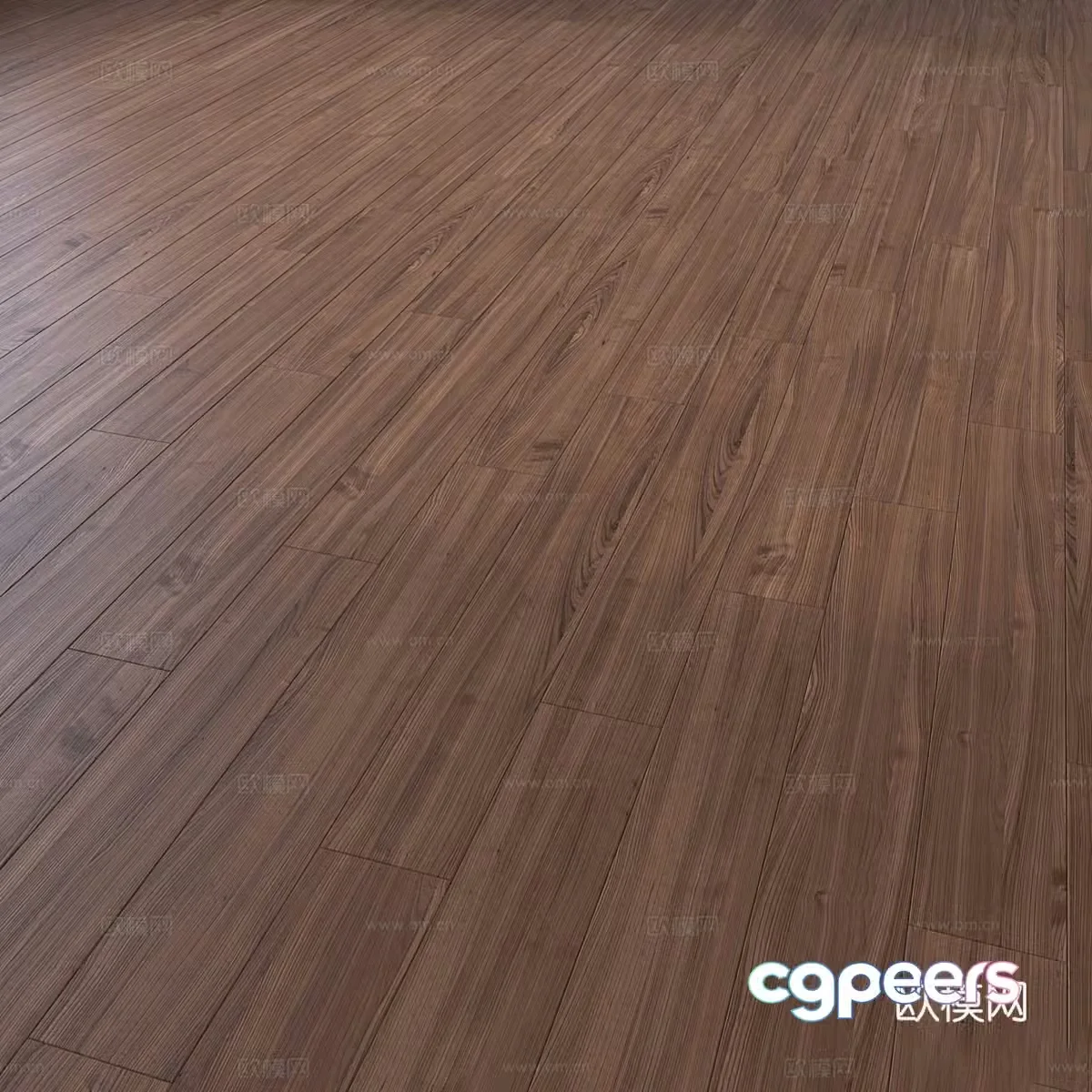 New Chinese-style laminate flooring solid wood flooring 3D model