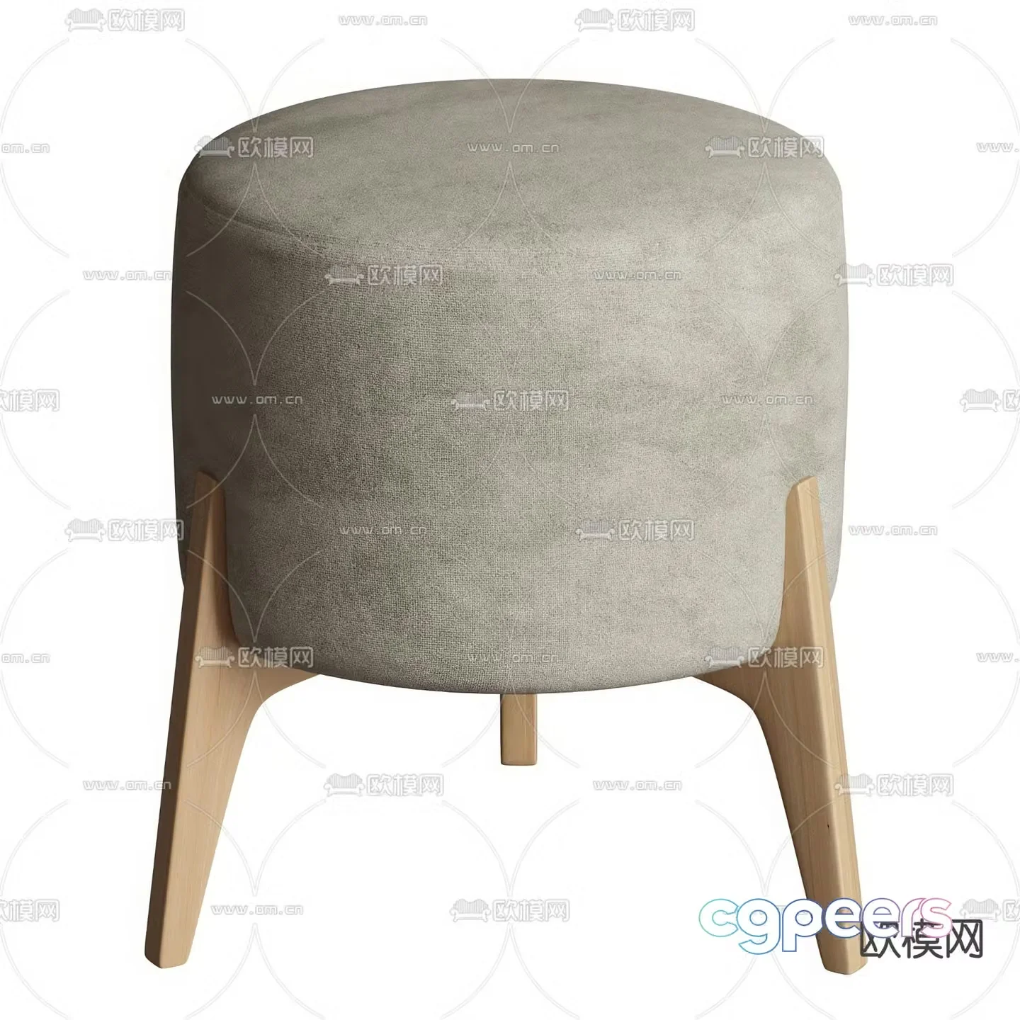 Stool Sofa Stool Round Stool Low Stool 3D Model