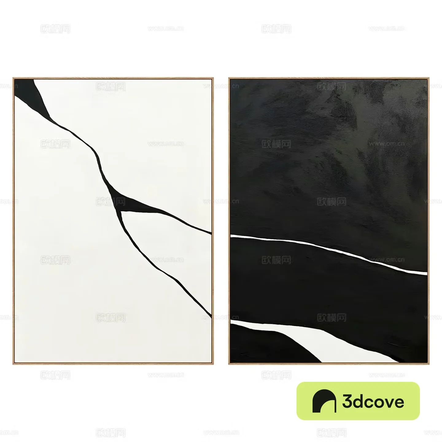 Modern hanging painting