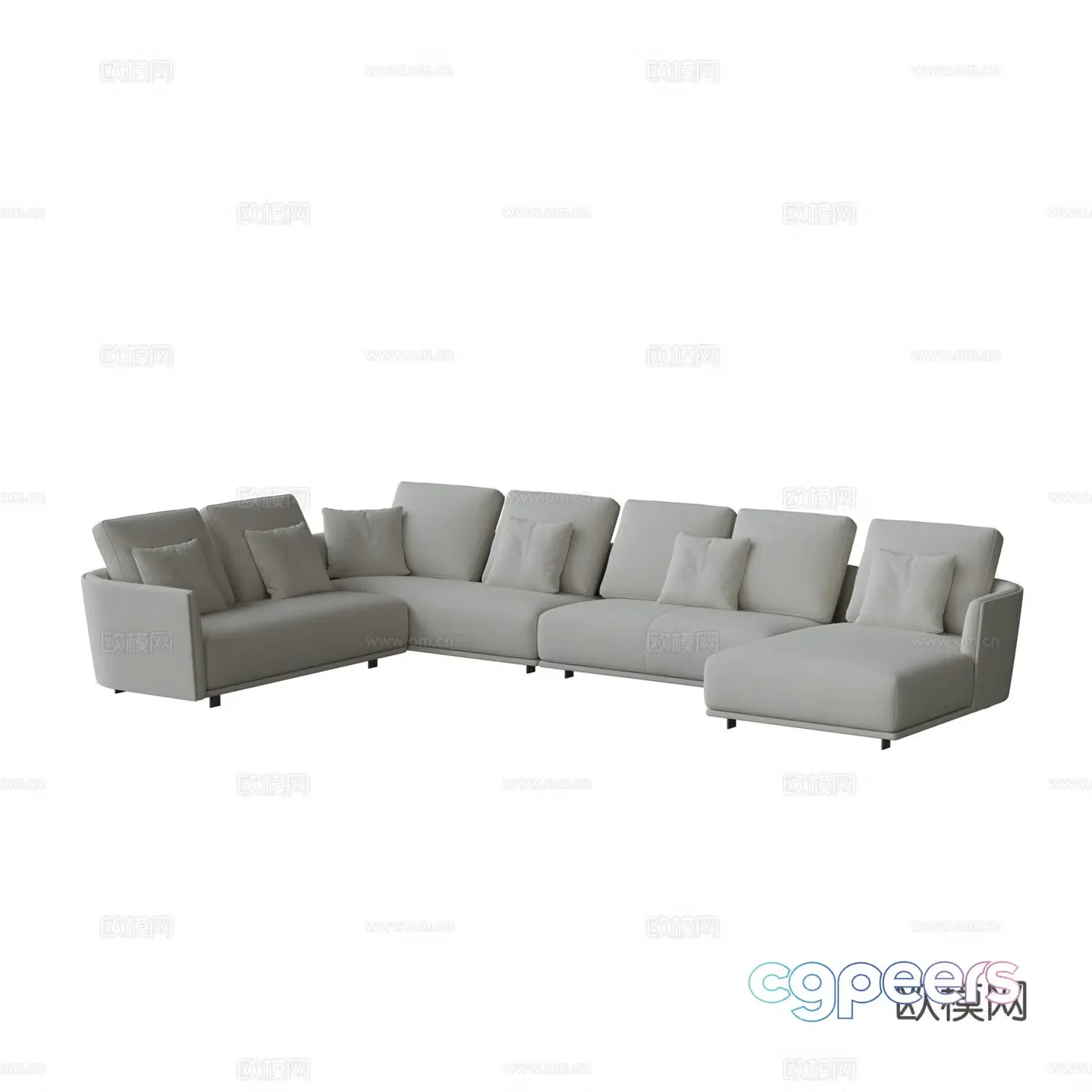 Modern sofa 3d model