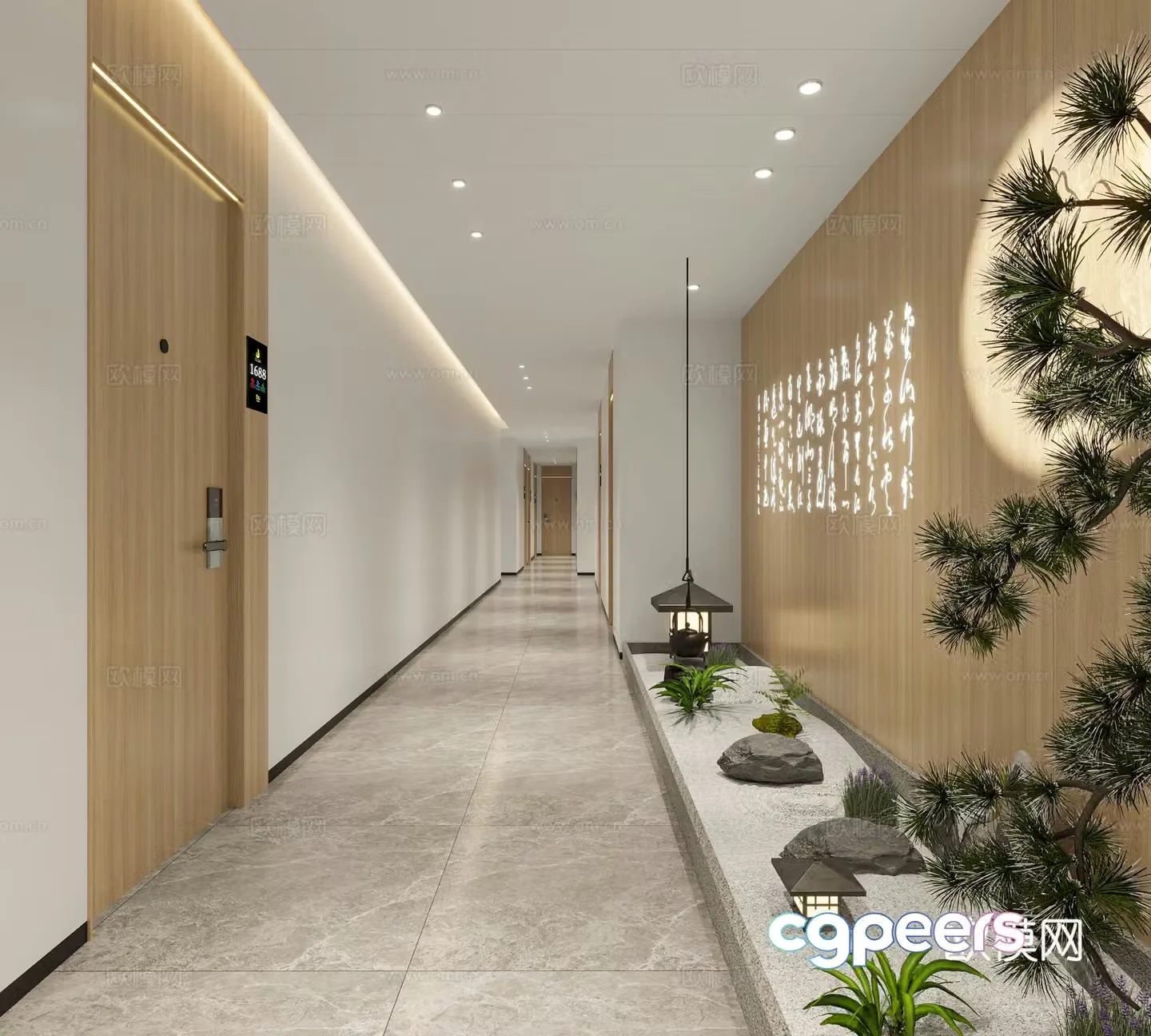 Corridor 3d model