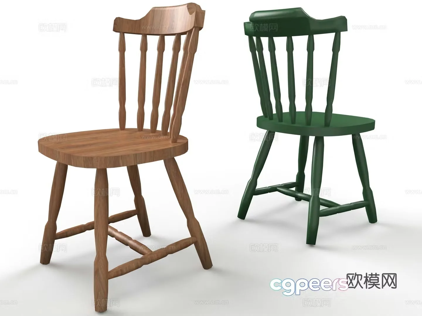 Dining chair 3d model
