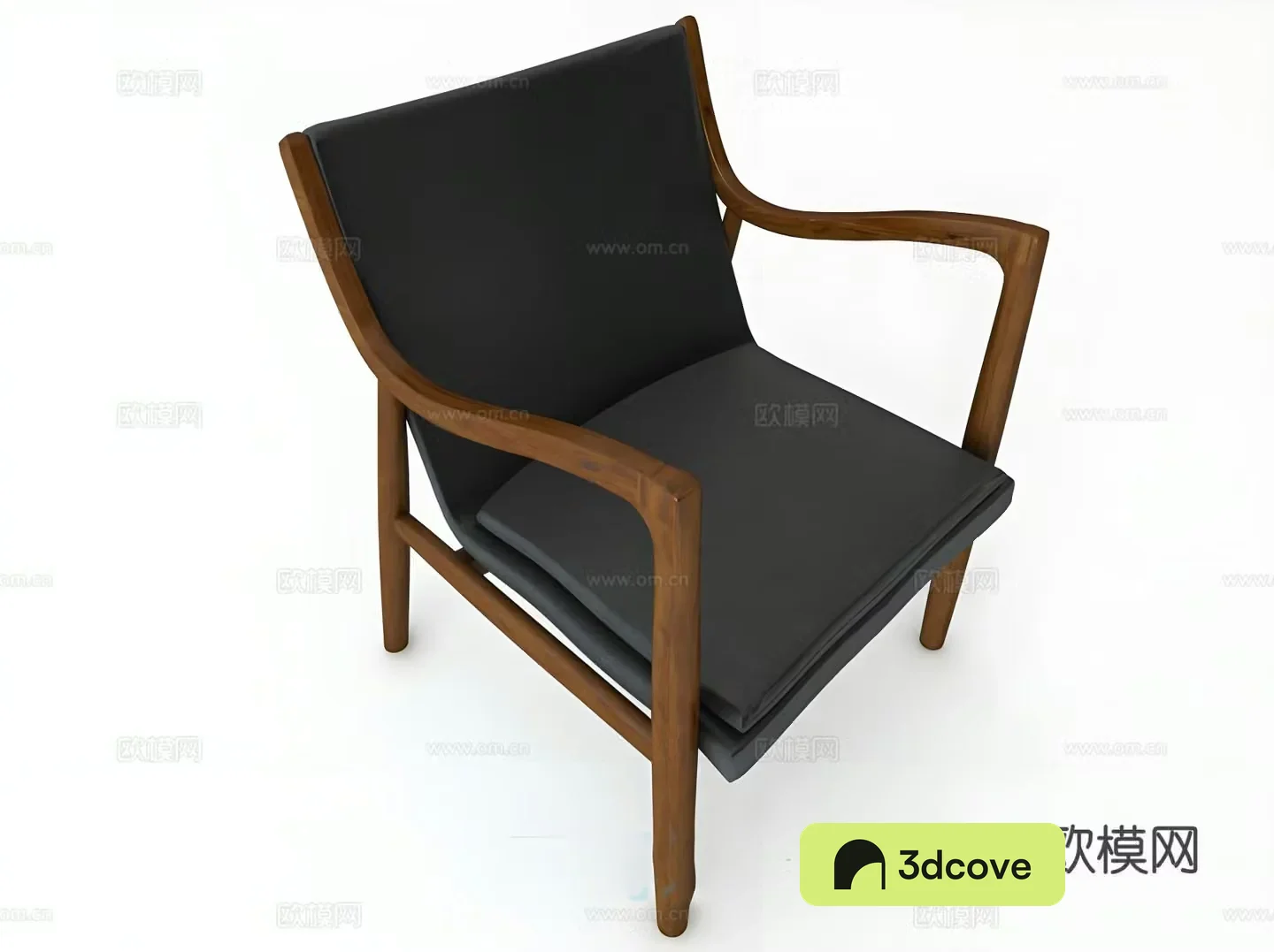 Leisure chair solid wood chair dining chair tea chair armchair
