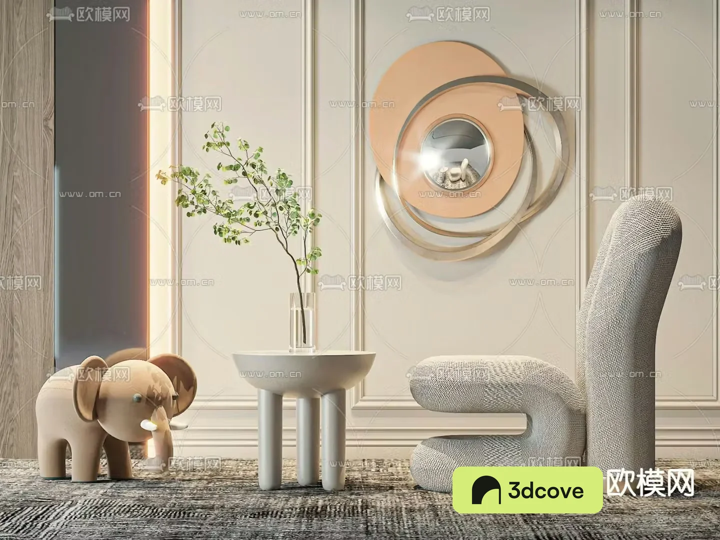Light luxury chair leisure chair sofa chair