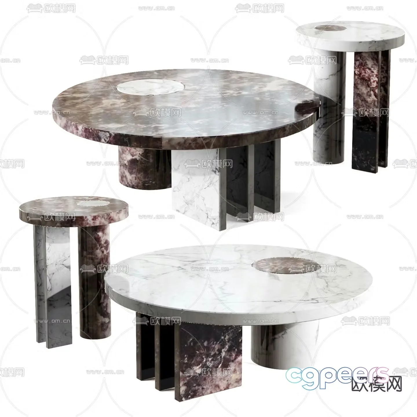 Baxter coffee table 3d model