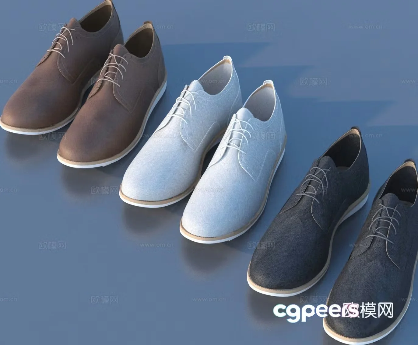 shoes sneakers casual shoes 3d model
