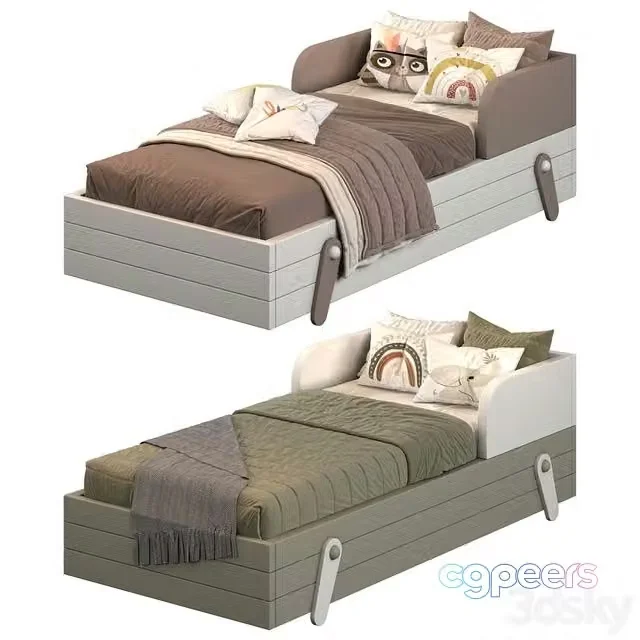 3ds Max Free – toddler bed 23