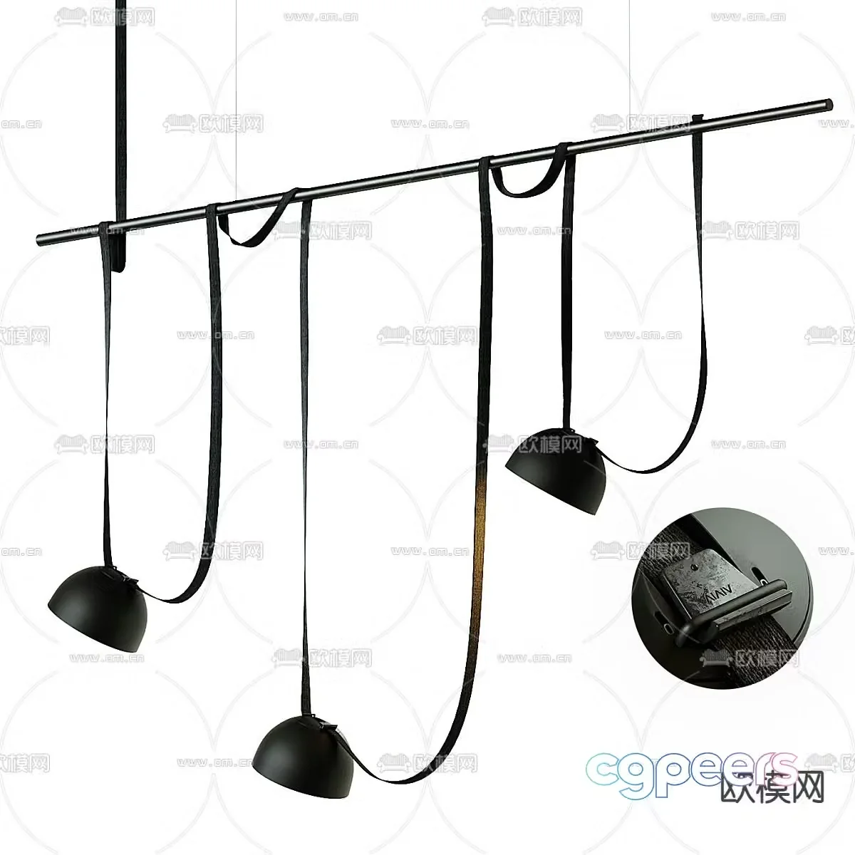 Chandelier Art Chandelier Restaurant Chandelier 3d Model