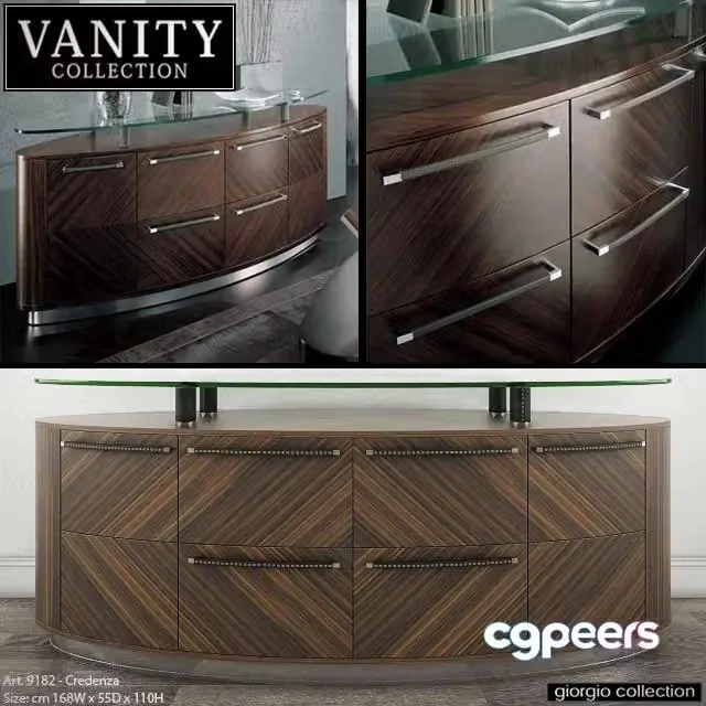 3ds Max Free – GIORGIO COLLECTION Vanity – Art. 9182 – Credenza