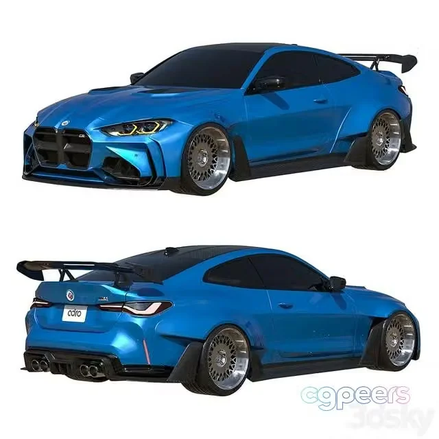 3ds Max Free – Bmw G82 M4 2022 Carbon