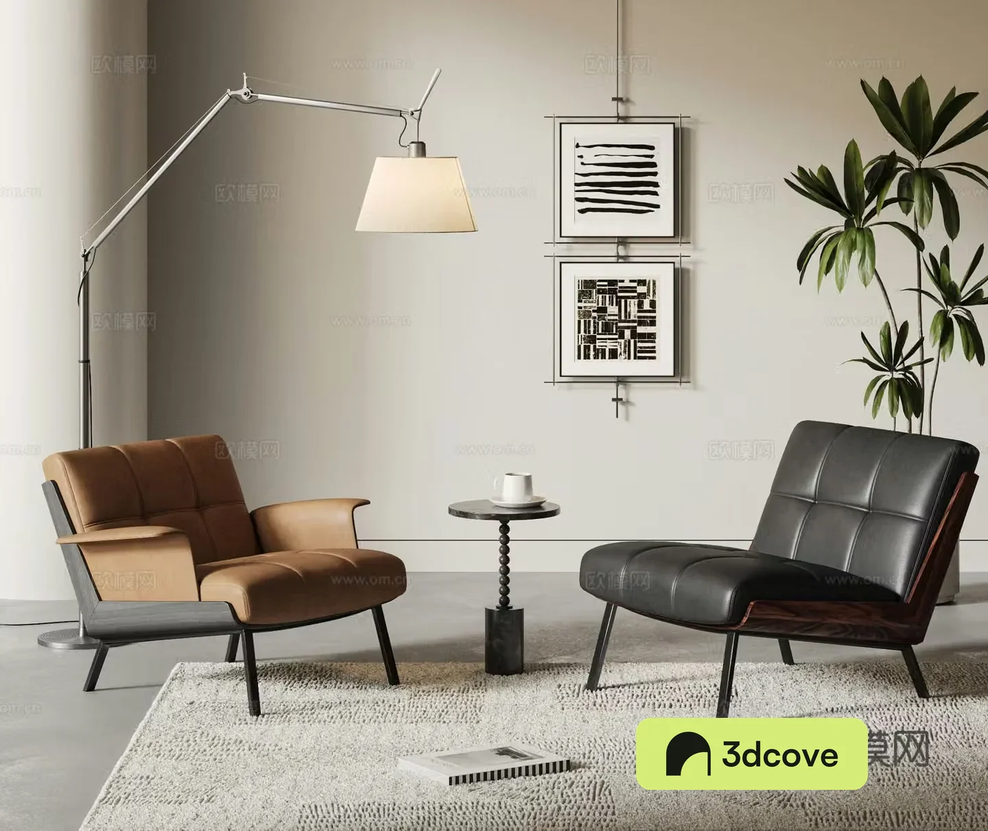 MINOTTI modern casual sofa