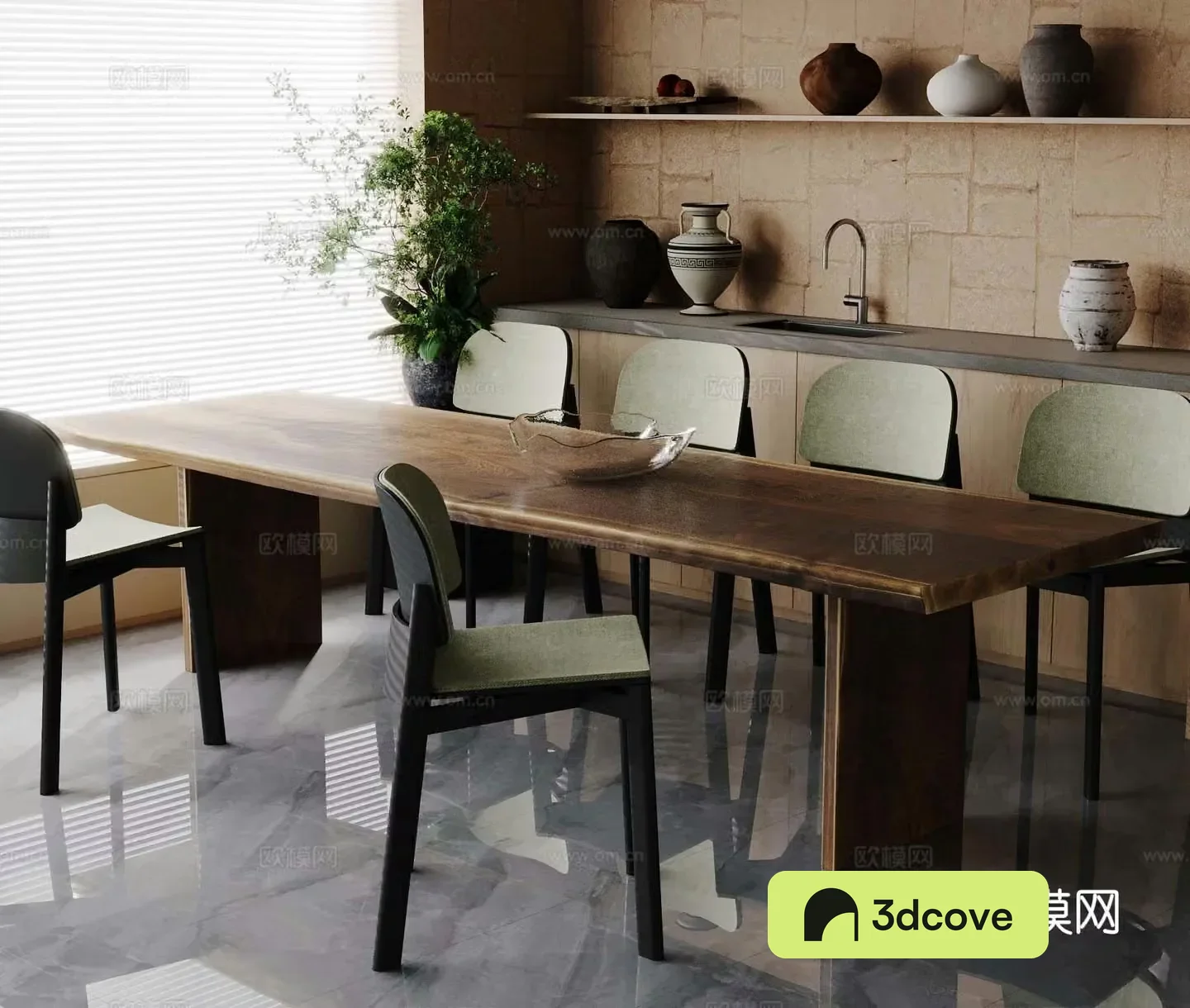 Medieval style dining table and chairs bar dining table