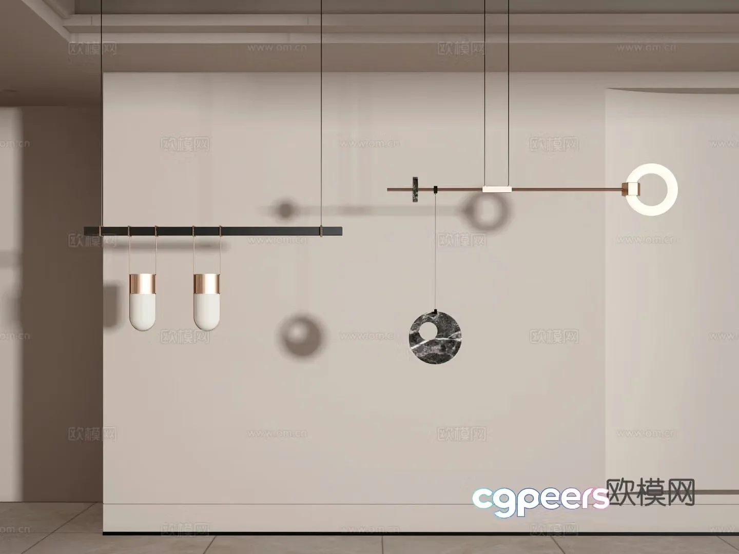 Chandelier 3d model