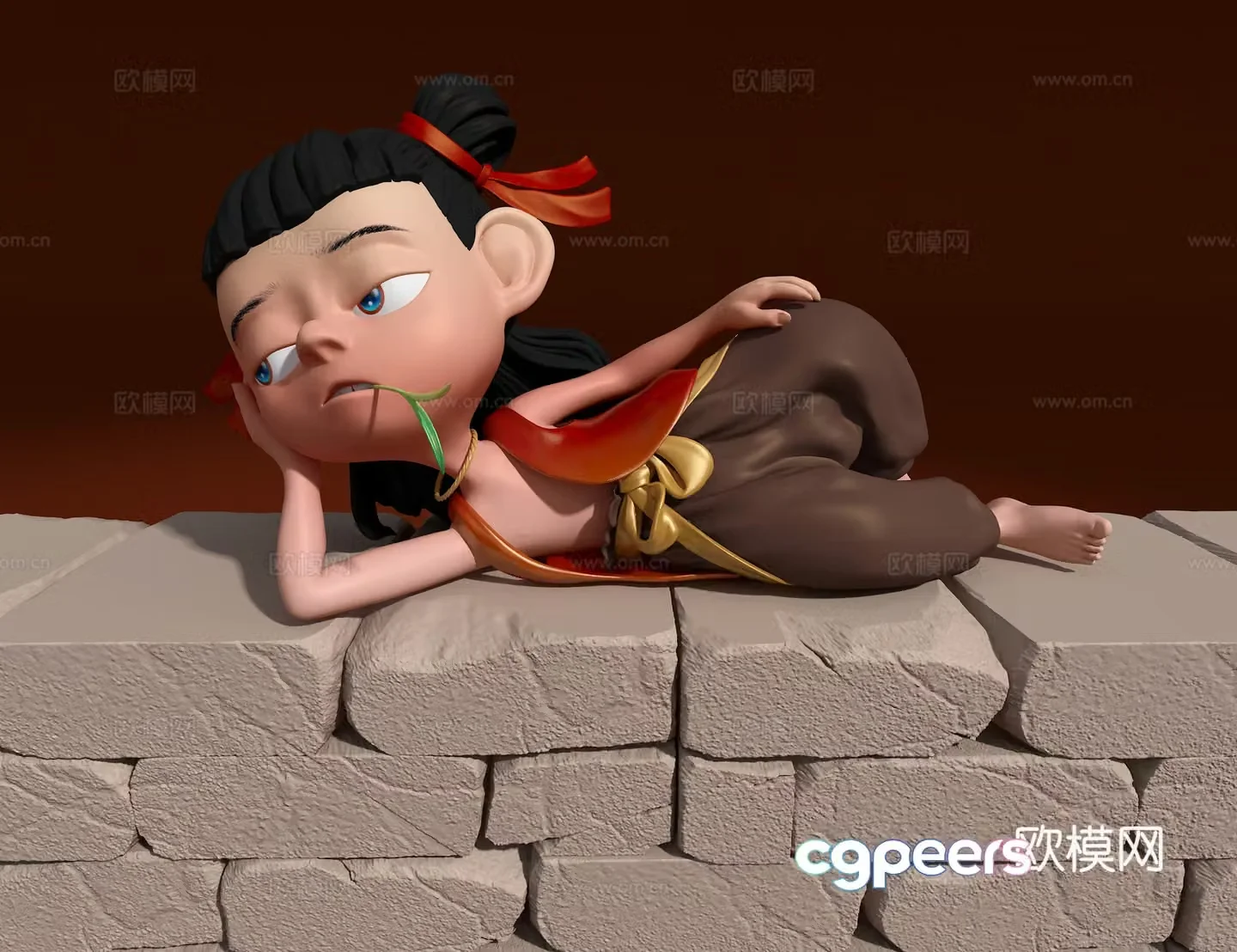 Nezha 3d model