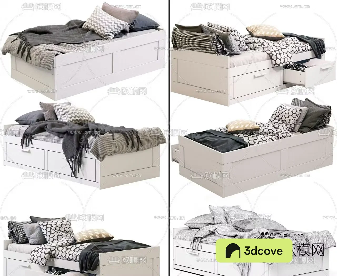 Modern tatami children’s bed single bed