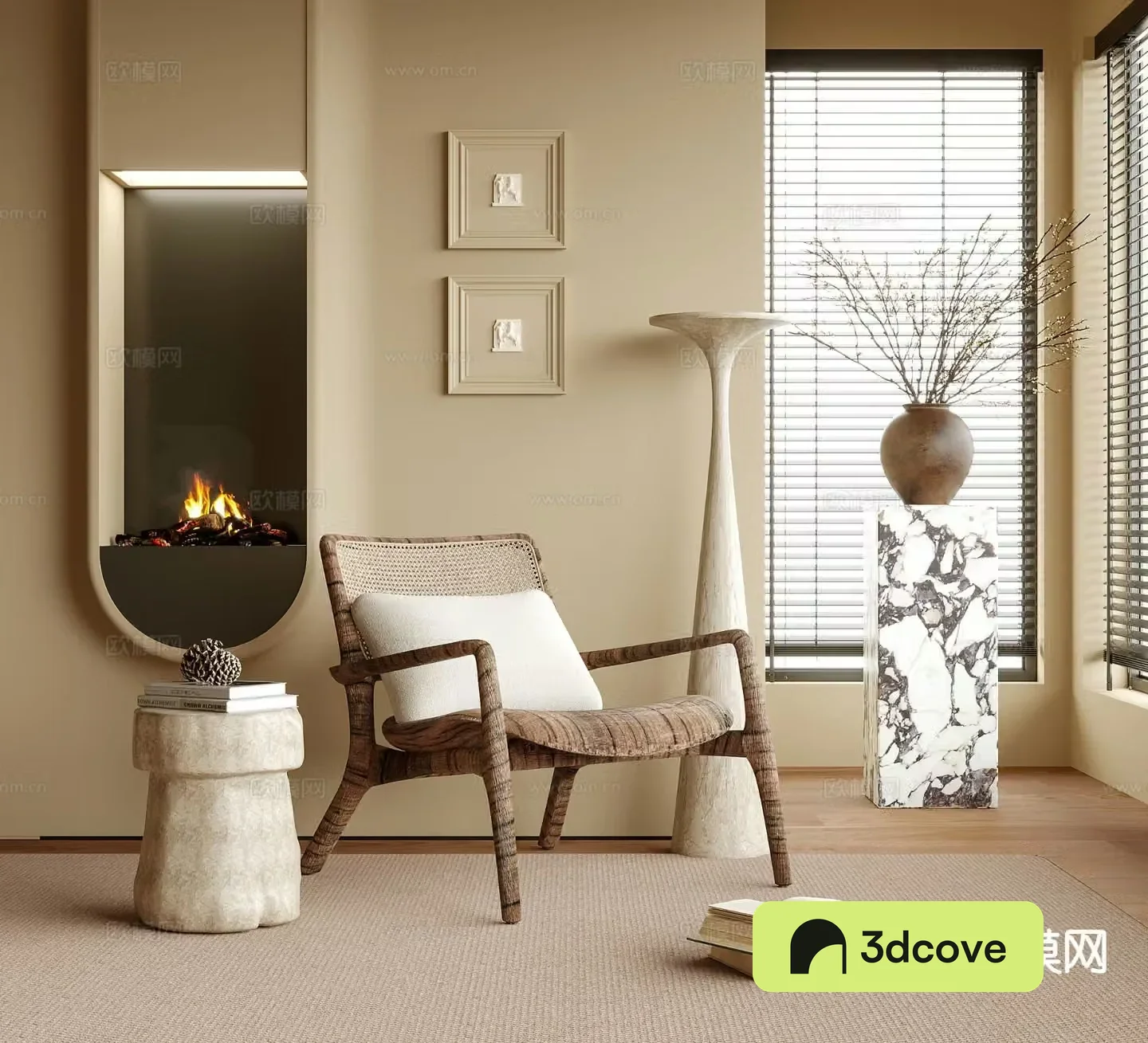 Modern lounge chair armchair
